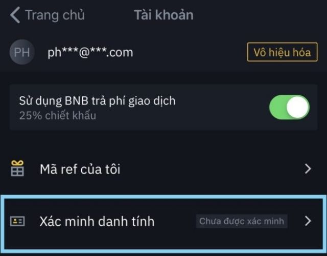 Hướng dẫn đăng ký sàn Binance và KYC thông qua app